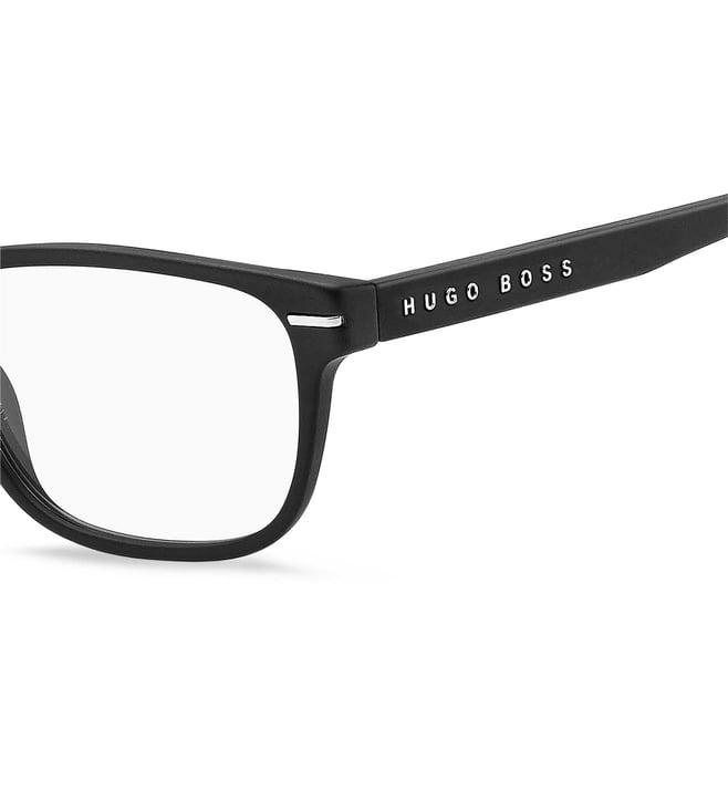 Buy Hugo Boss 1051740035418 Black Square Eyewear Frames for Men Online