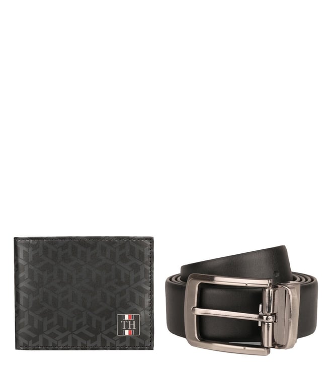 Tommy Hilfiger Reversible Monogram Leather Belt - Farfetch