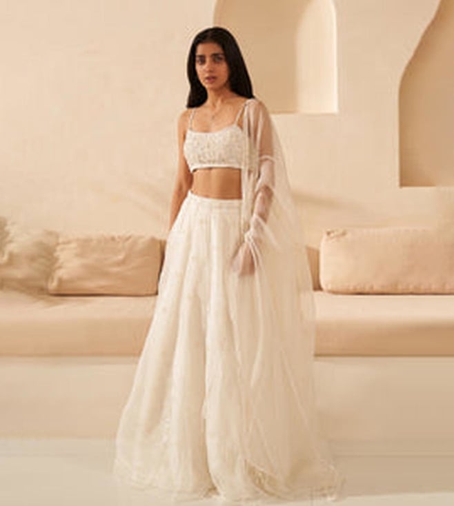 White Lehenga - Buy White Lehenga Choli Sets Online for Women