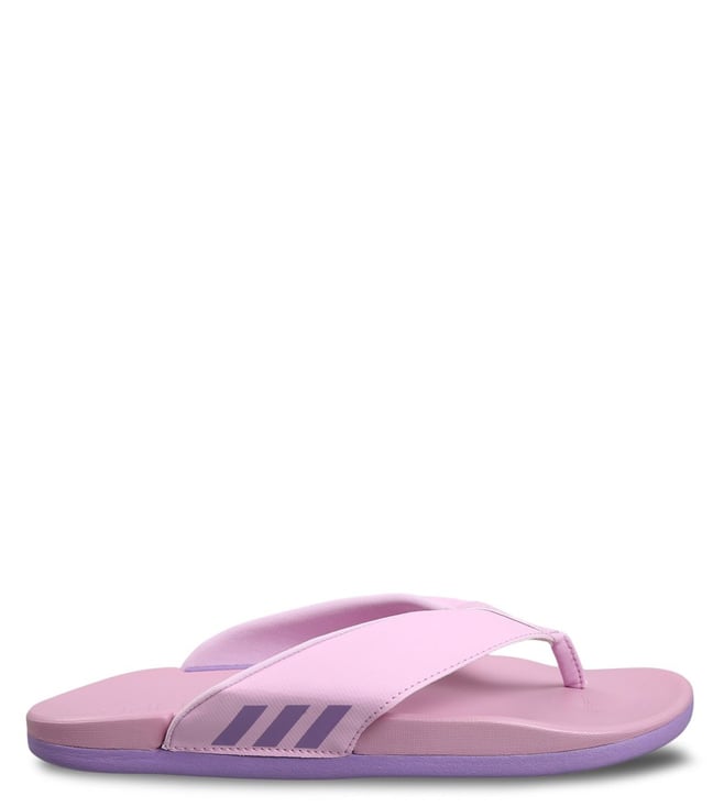 Adidas best sale lilac sliders