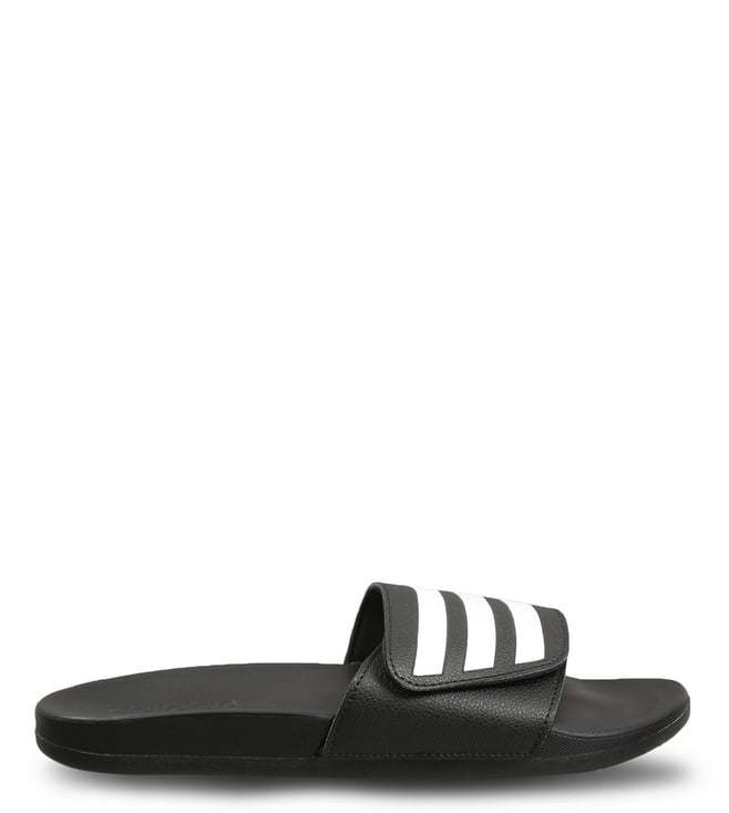 Adidas boost slides black hot sale