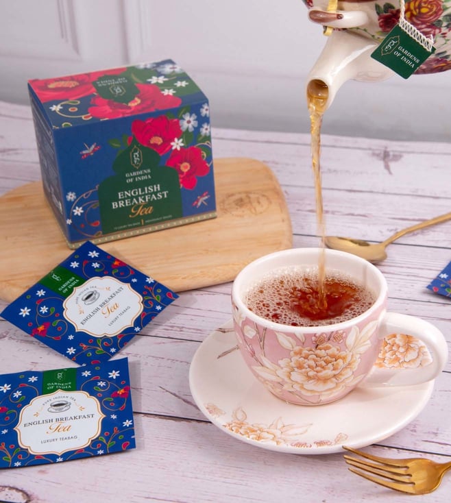 Buy Gardens of India English Breakfast Tea 15 Tea Bags 30 g for