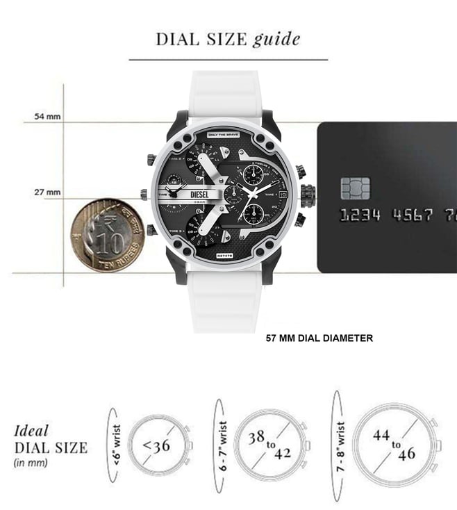 Buy Diesel DZ7478 Mr. Daddy 2.0 Chronograph Automatic Watch for Men ...