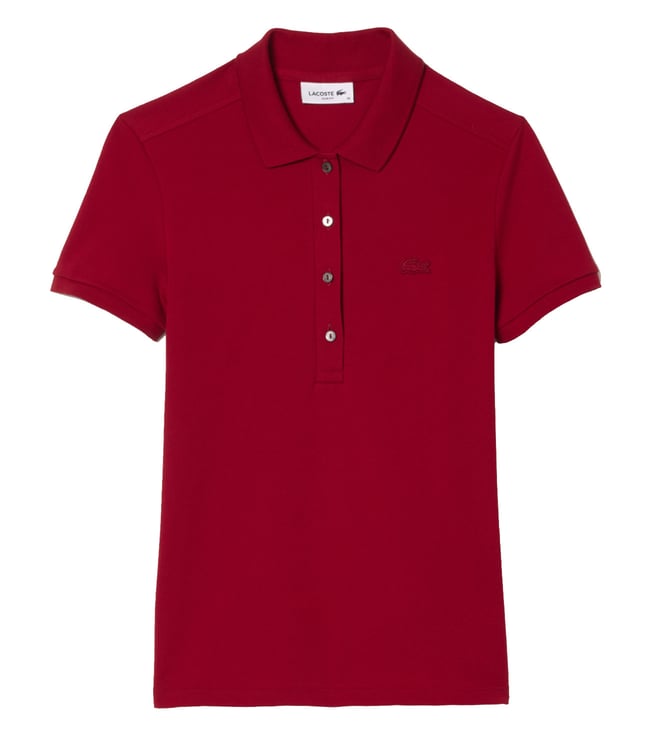 Lacoste Red Core Collection Slim Fit Polo TShirt