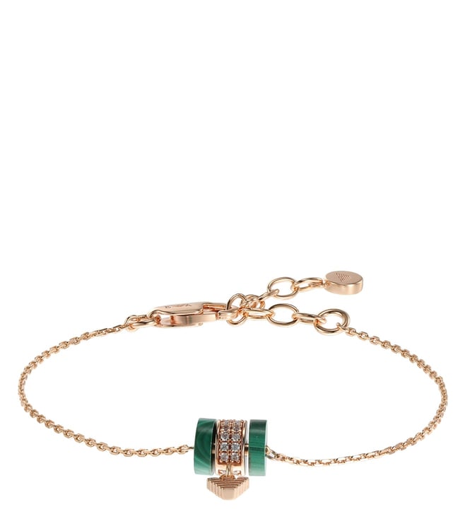 Emporio Armani Gold Plated Brass Sentimental Mother Of Pearl Bracelet –  Shiels Jewellers