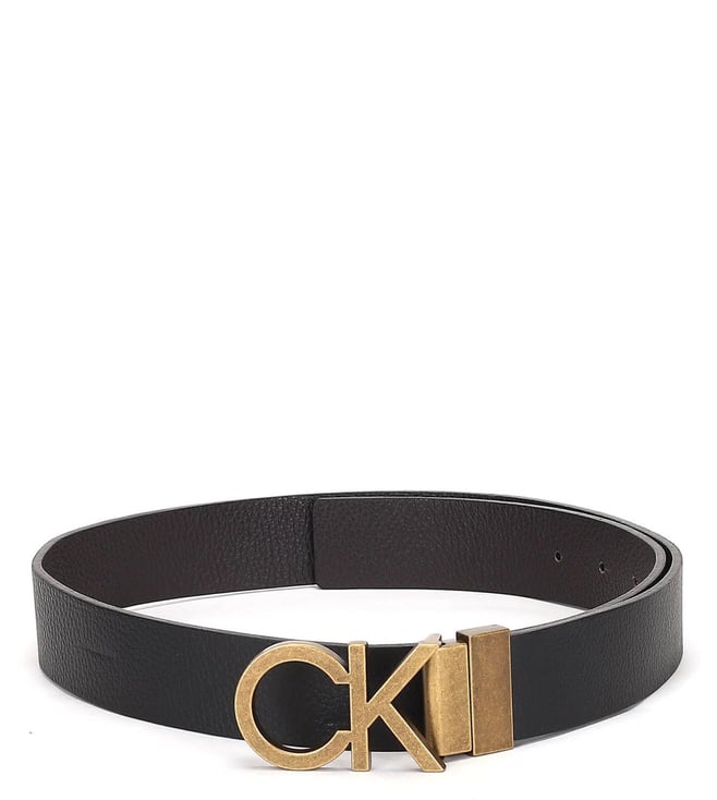 calvin klein gold belt