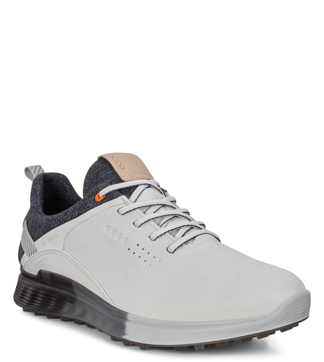 ECCO White S-Three Golf Shoes