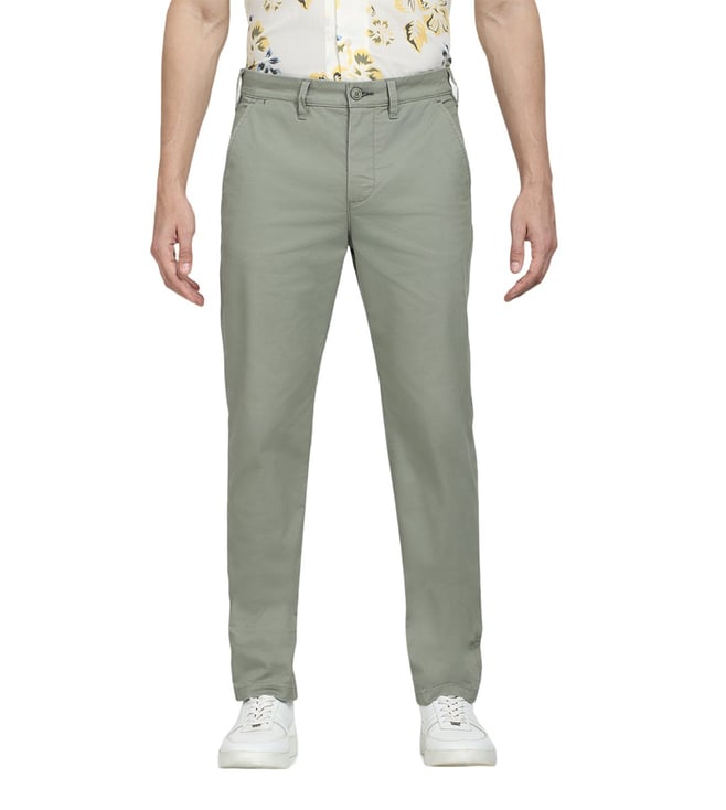 Buy URBAN EAGLE By Pantaloons Men Olive Green Joggers  Trousers for Men  1750726  Myntra
