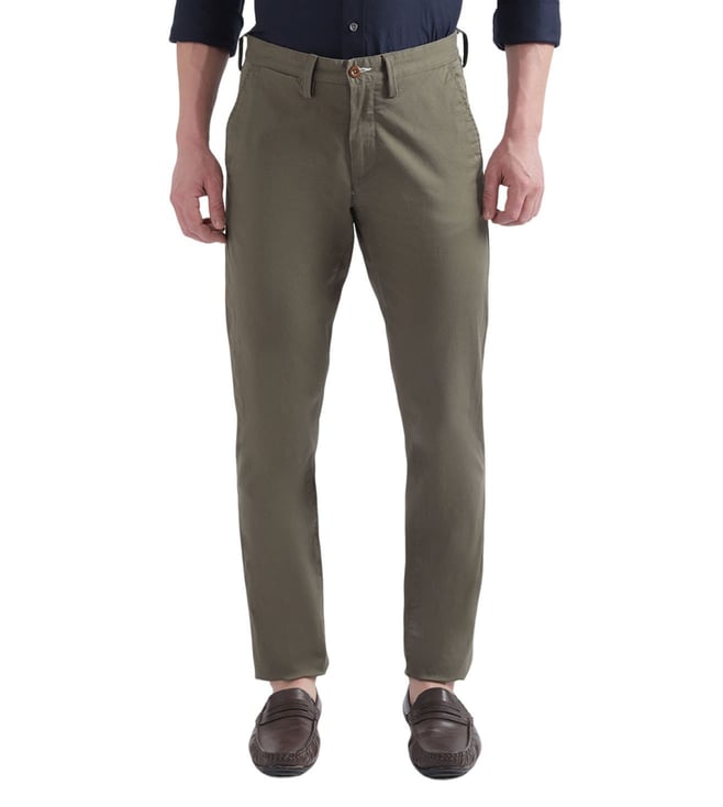 Anthracite Slim-Fit Trousers