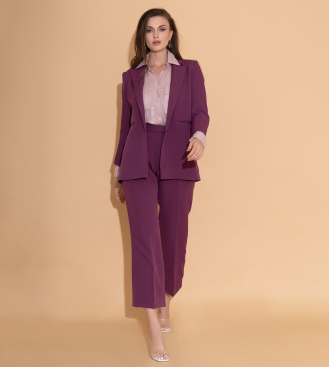 formal blazer suit for women