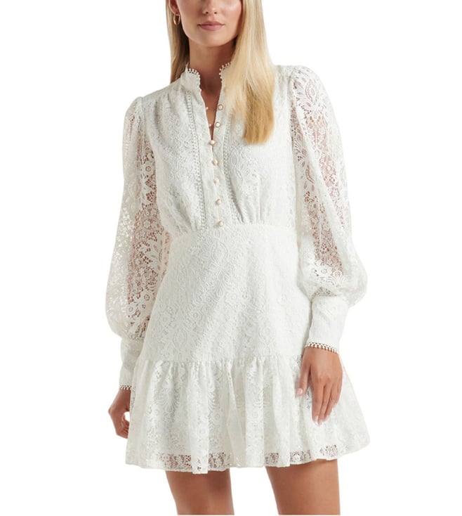 Forever new white lace dress best sale