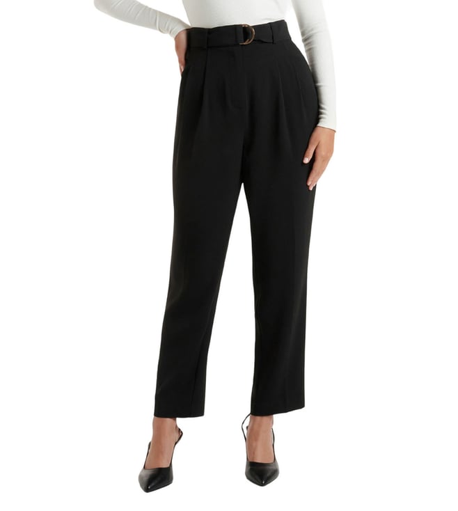 Buy online Black Solid Pleated Trousers from bottom wear for Women by Visit  Wear for 499 at 75 off  2023 Limeroadcom