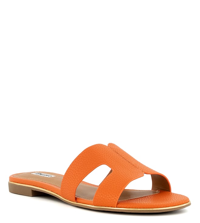 Dune 2025 orange sandals