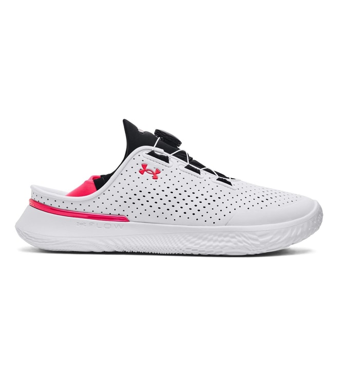 Under Armour Men's FLOW Slipspeed White Training Shoes