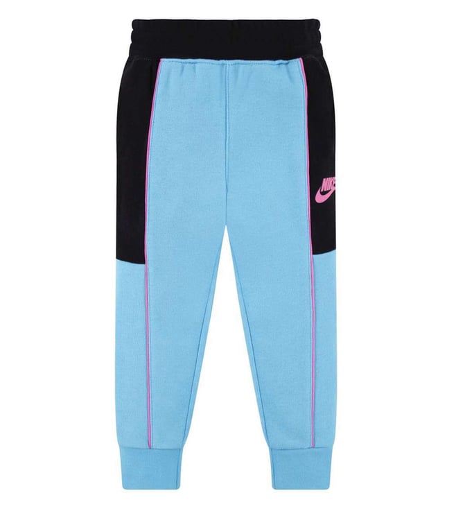 NIKE GIRLS SWEATPANTS - HYPER FUCHSIA SZ 4 - LONG PANTS ATHLETIC FLEECE  TRACK