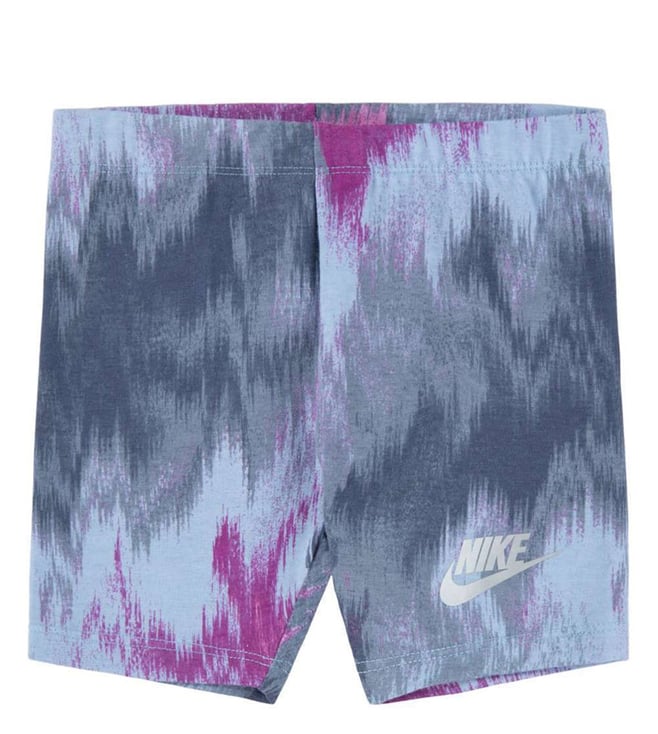pink and blue nike shorts