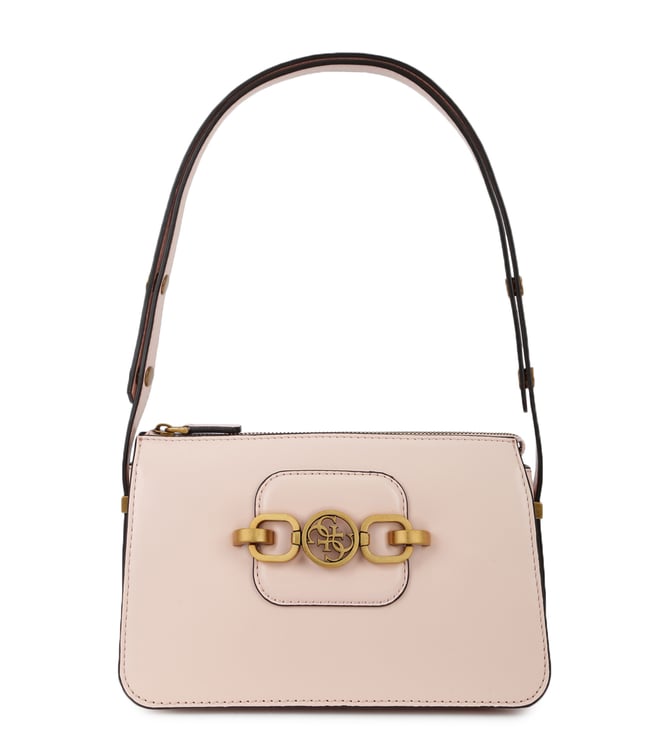 Buy Guess Powder Pink Hensely Medium Shoulder Bag for Women Online @ Tata  CLiQ Luxury