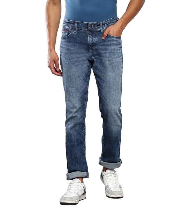 Bare Denim Men Low Rise Skinny Fit Blue Jeans  Selling Fast at  Pantaloonscom