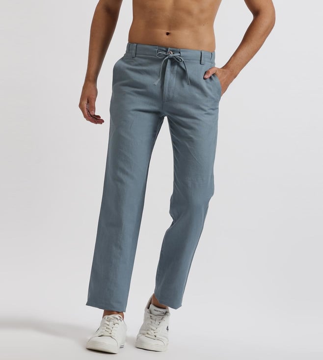 Linen Trousers  Trousers  Shop by Product  Men