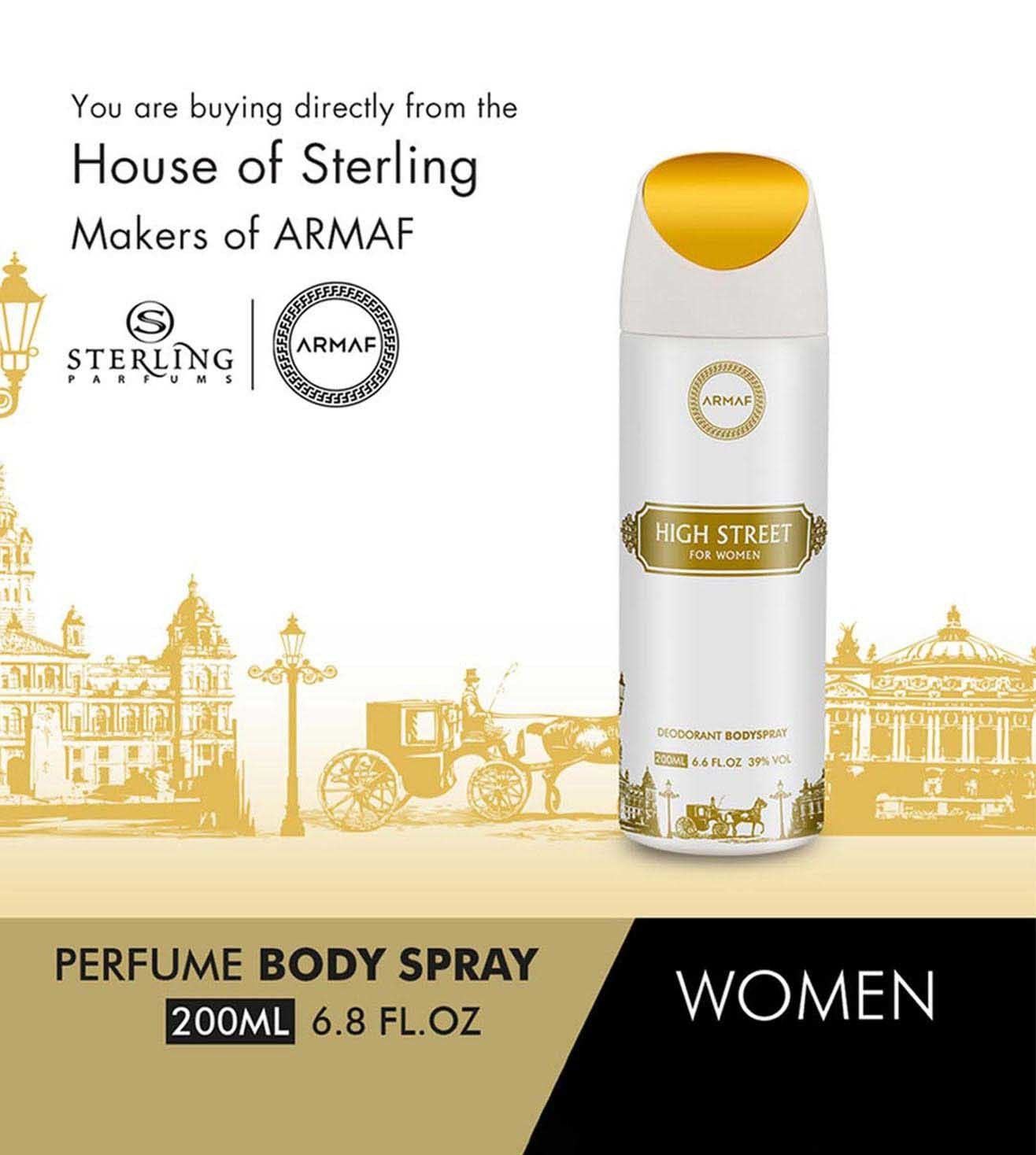 Buy Armaf High Street Perfume Body Spray for Women 200 ml Online