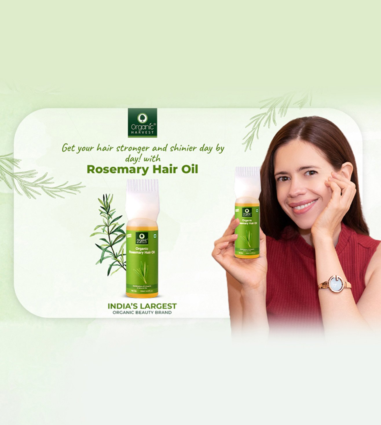 Buy Organic Rosemary Essential Oil for Hair & Skin Online in India (10ml) -  Organic Harvest