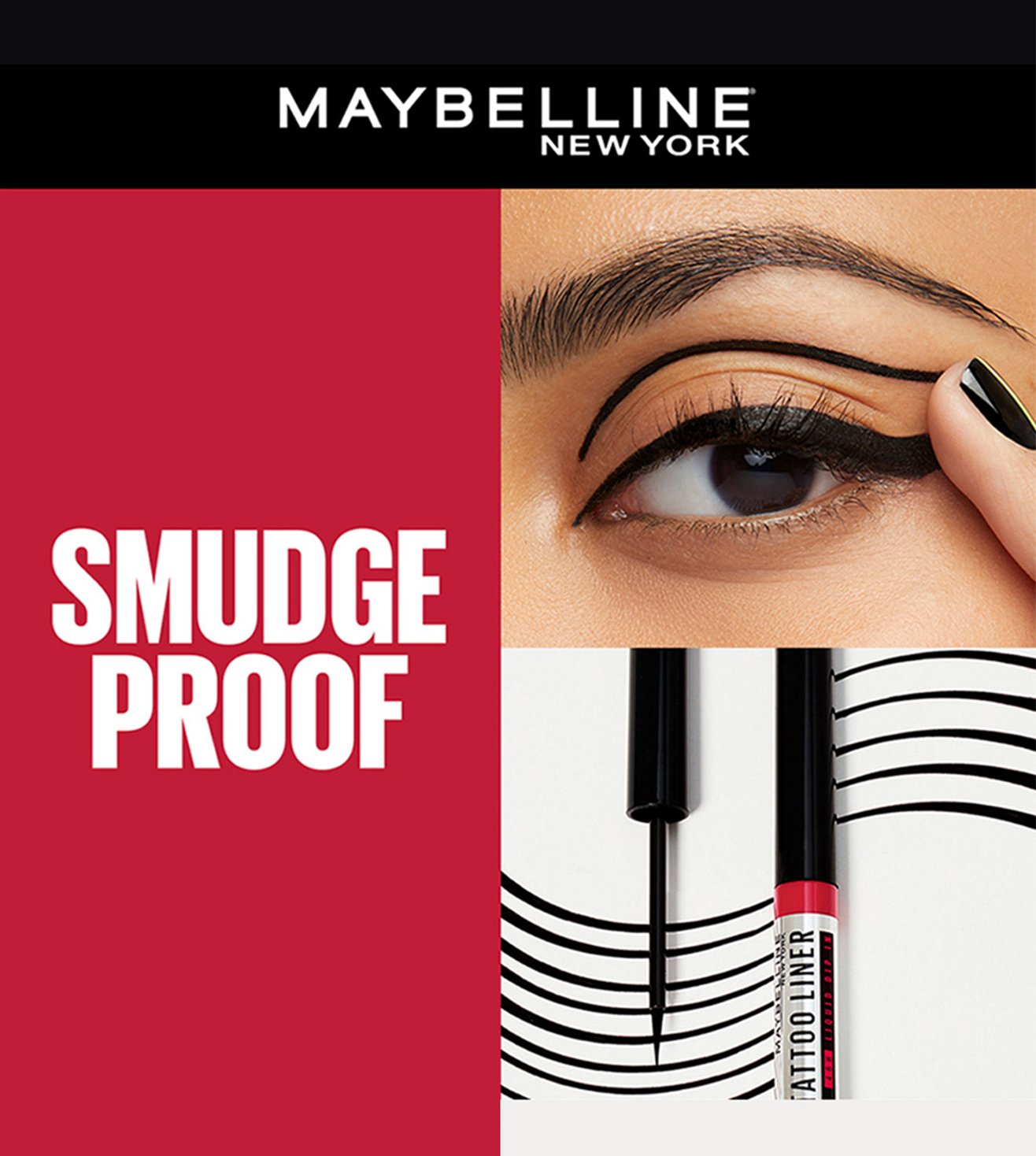 Our 4 Best Sweat-Proof Eyeliners - Eye Makeup - Maybelline