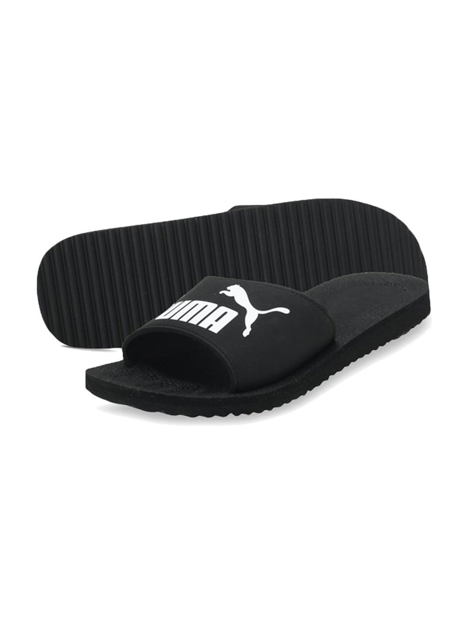 Buy Puma Purecat Black White Casual Sandals for Men at Best