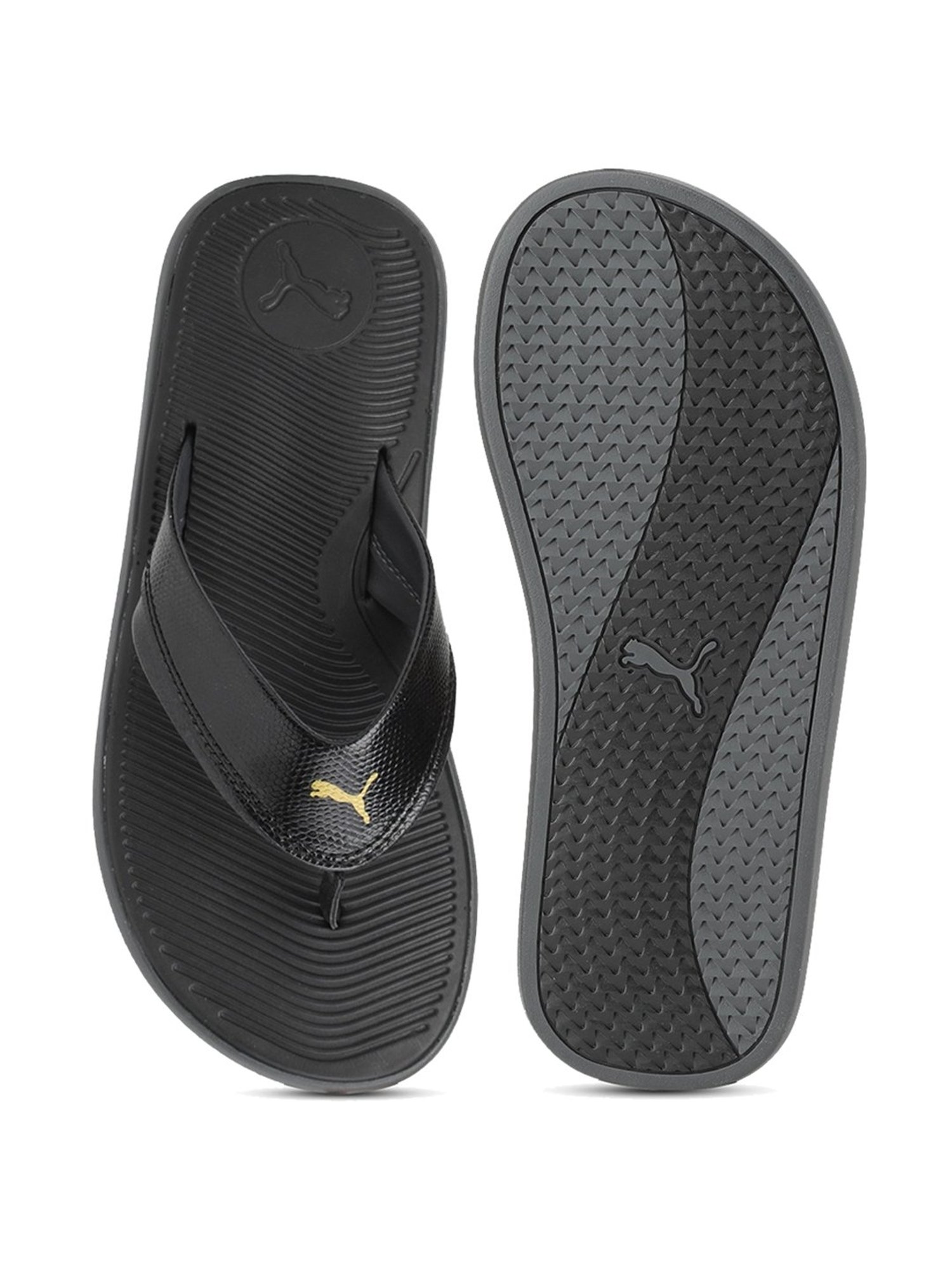 Buy Puma One8 Stark Black Flip Flops for Men at Best Price Tata CLiQ