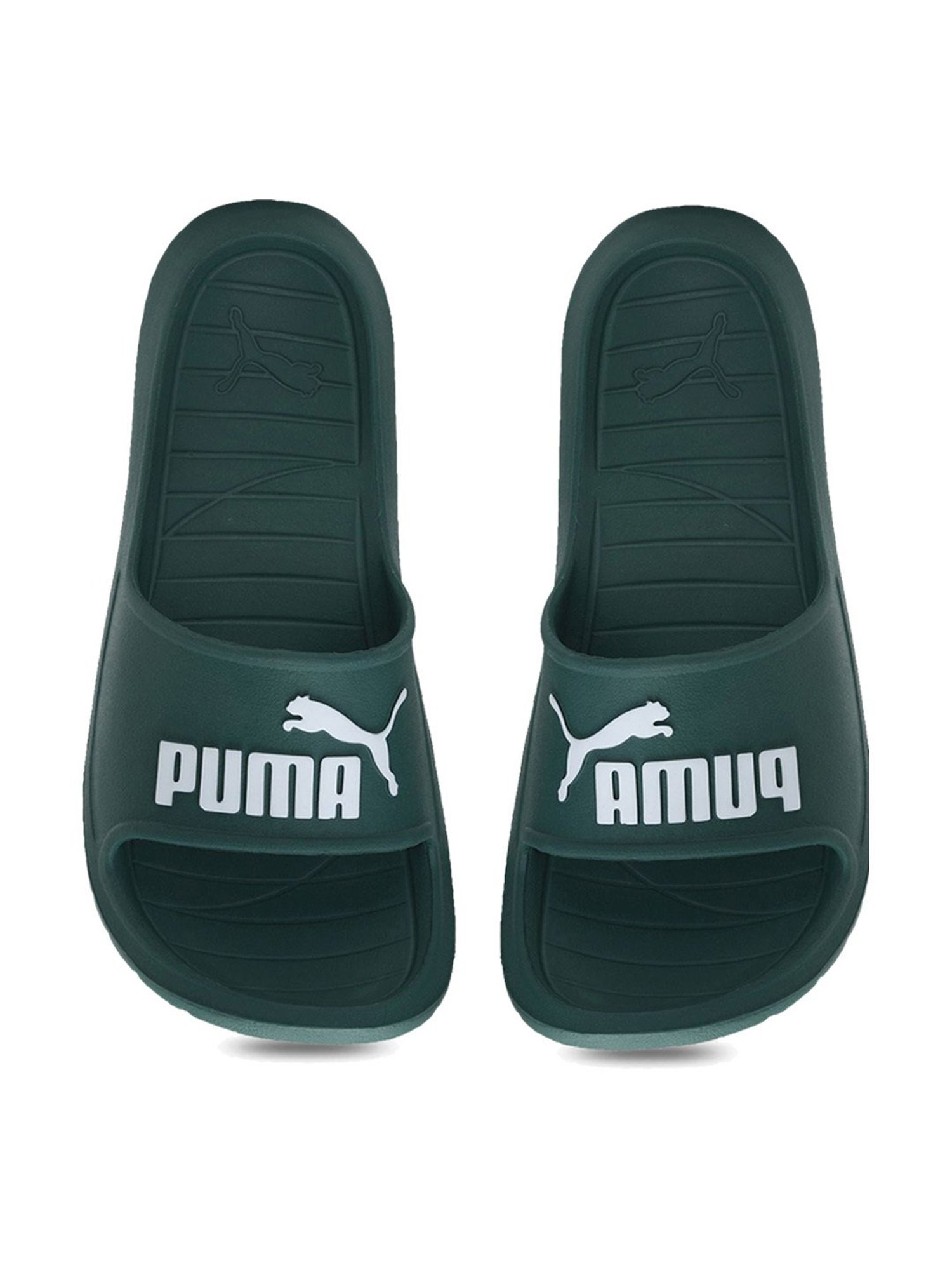 Puma slides 2024 green