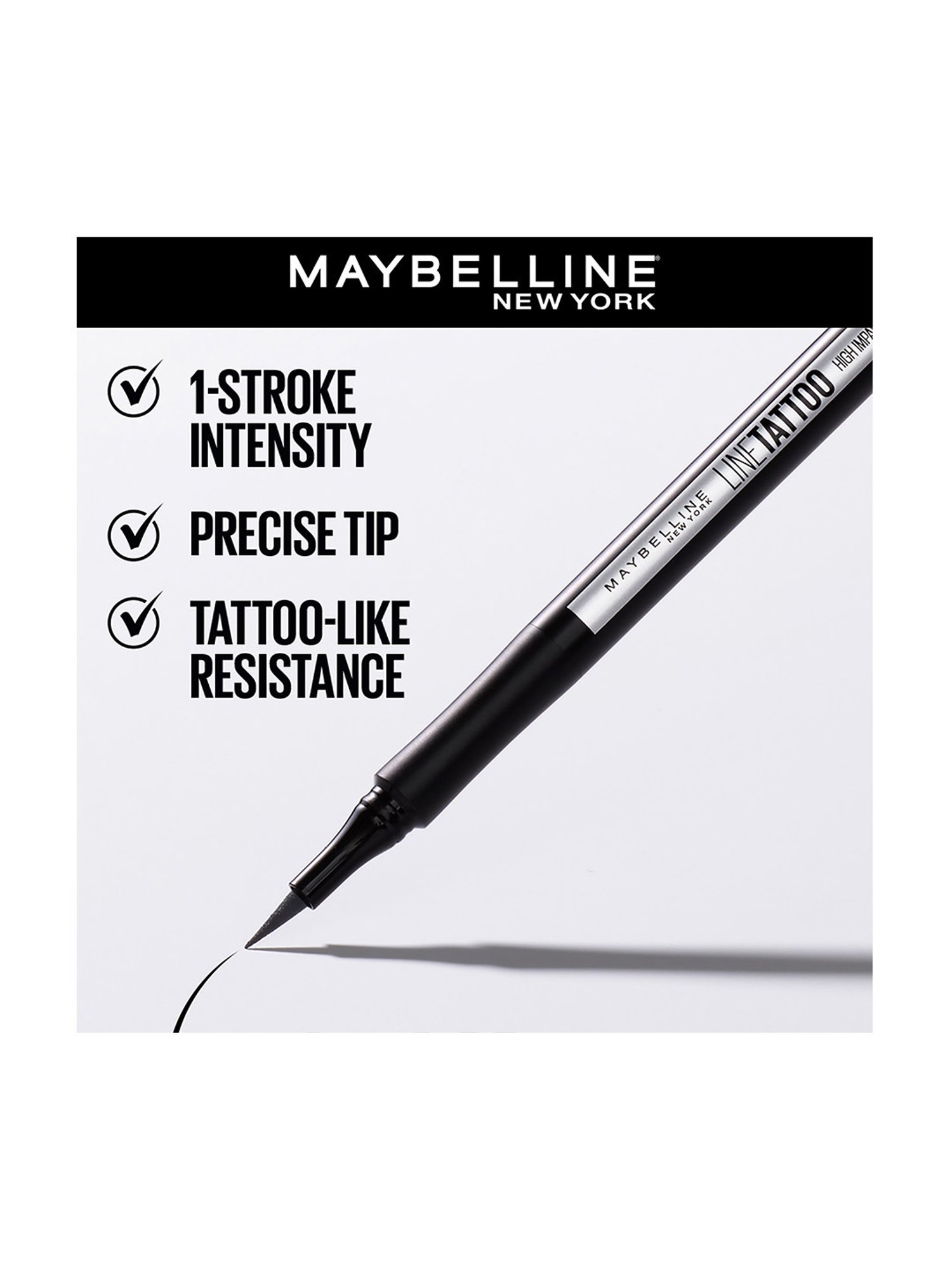 MAYBELLINE LINE TATTOO CRAYON PEN LINER | Beauty Diary