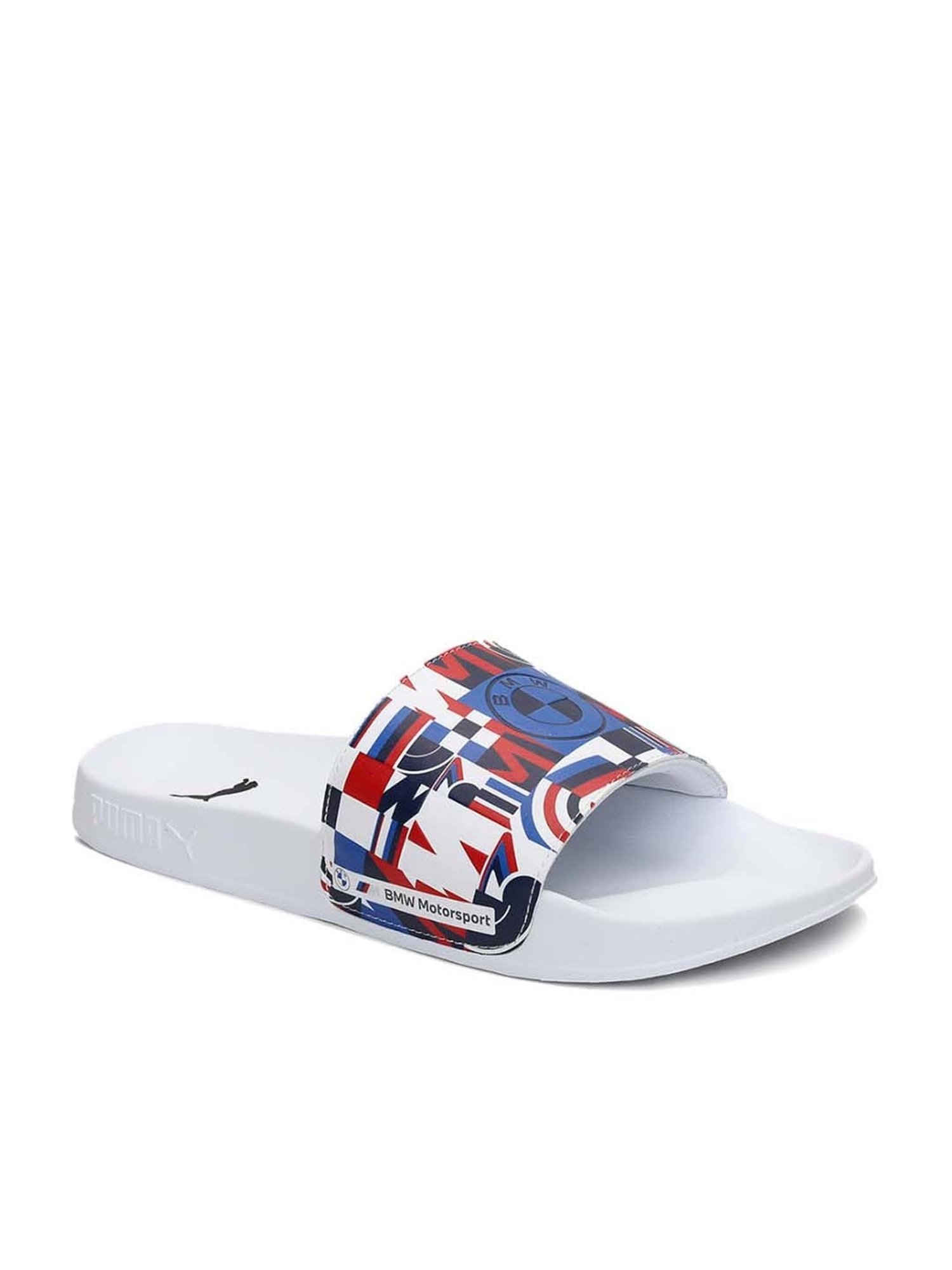 Puma bmw slides online white