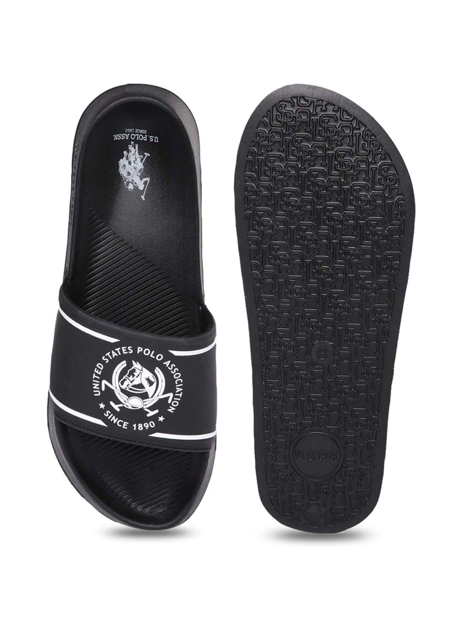 Black polo online slides