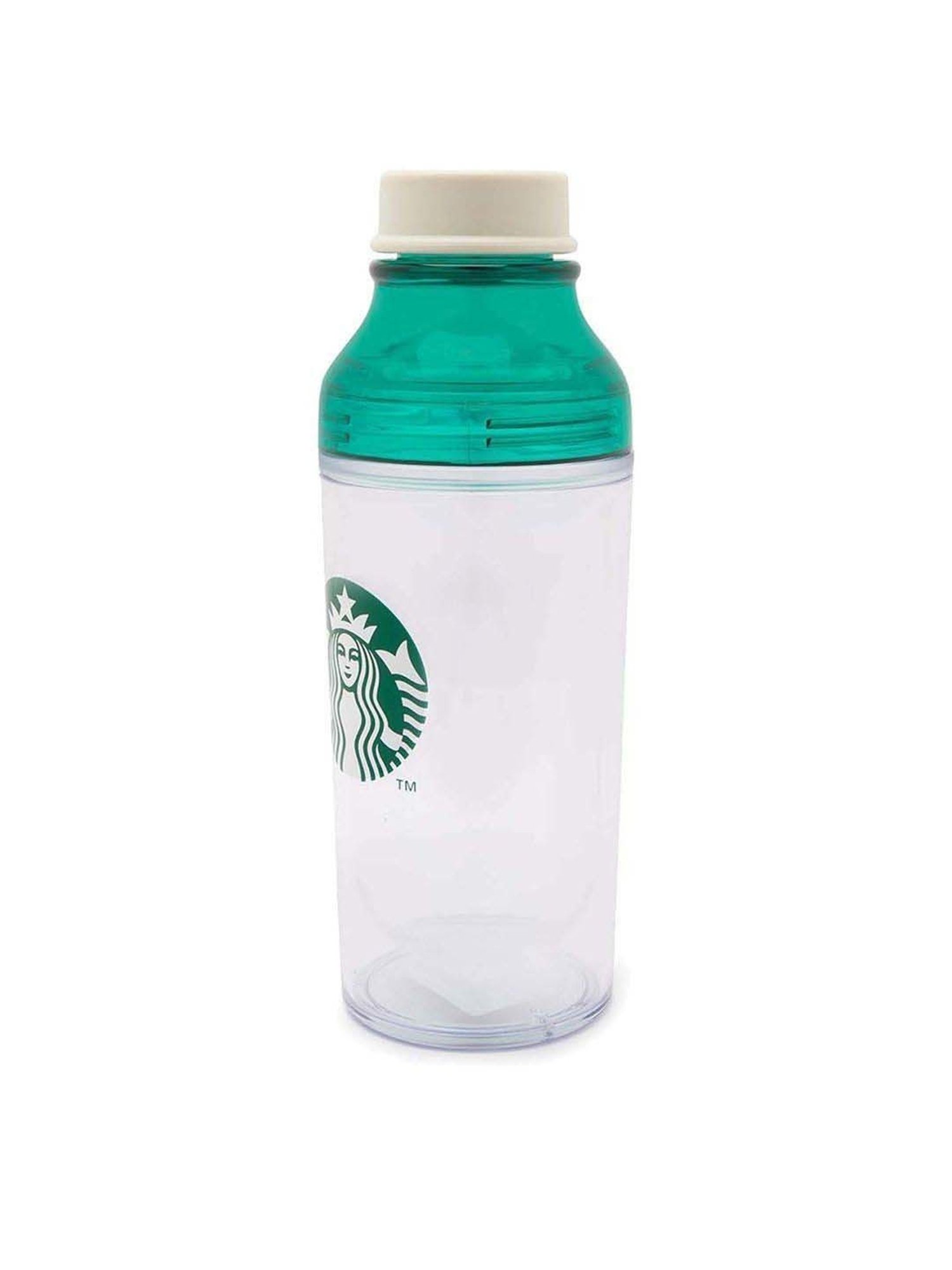 Green & White Shaker Bottle 443 ml Starbucks Coffee