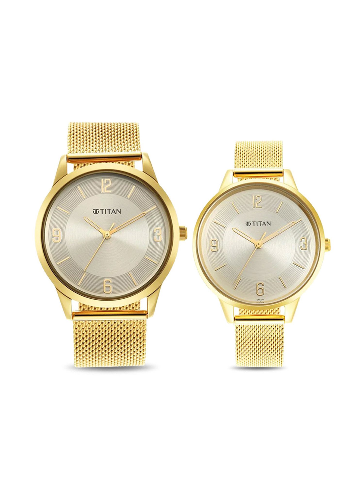 Titan wrist watches clearance for couple with price