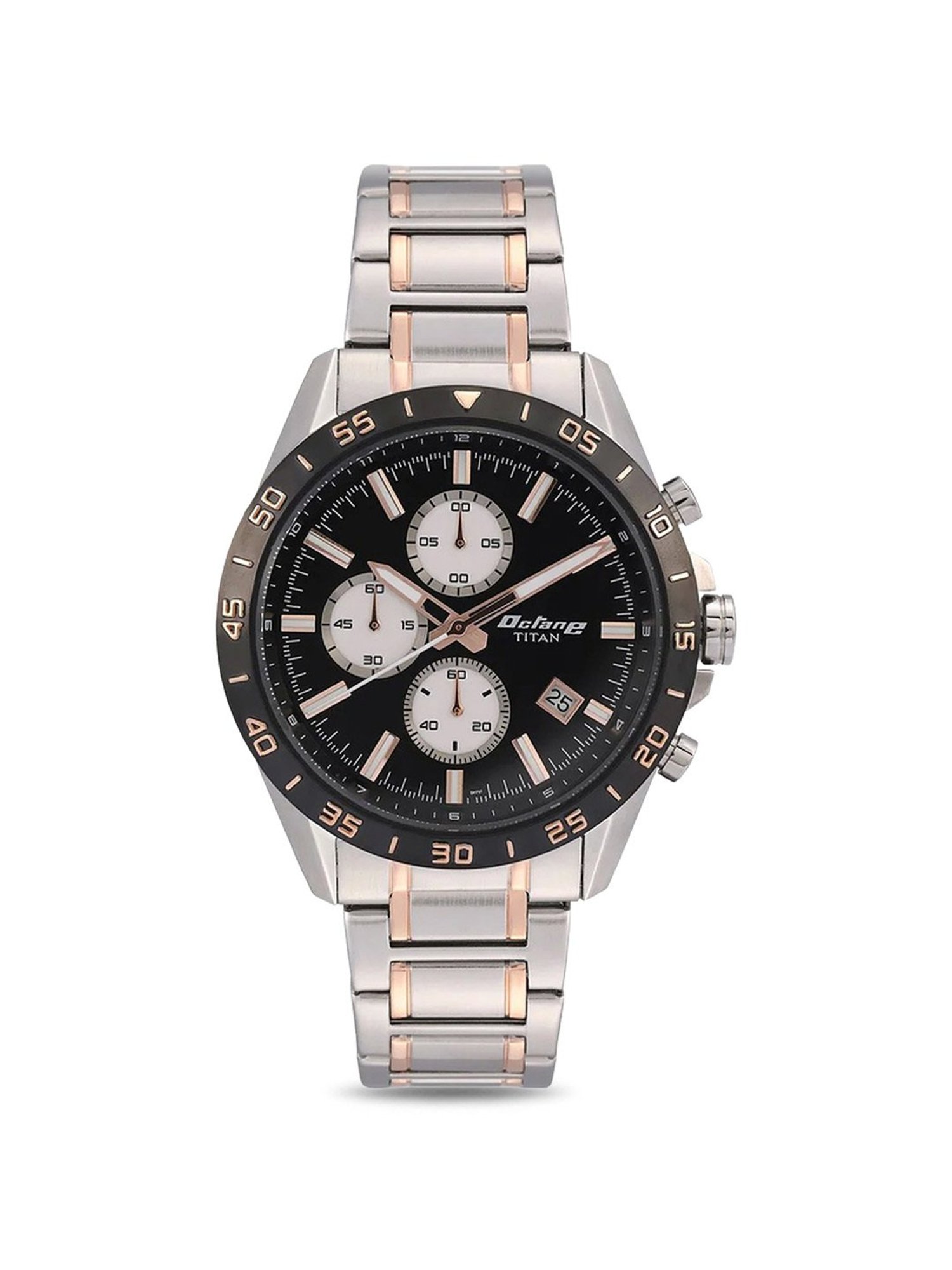 Titan Octane Analog Black Dial Men's Watch-NL90086KM03/NR90086KM03  Stainless Steel, Black Strap : Amazon.in: Watches