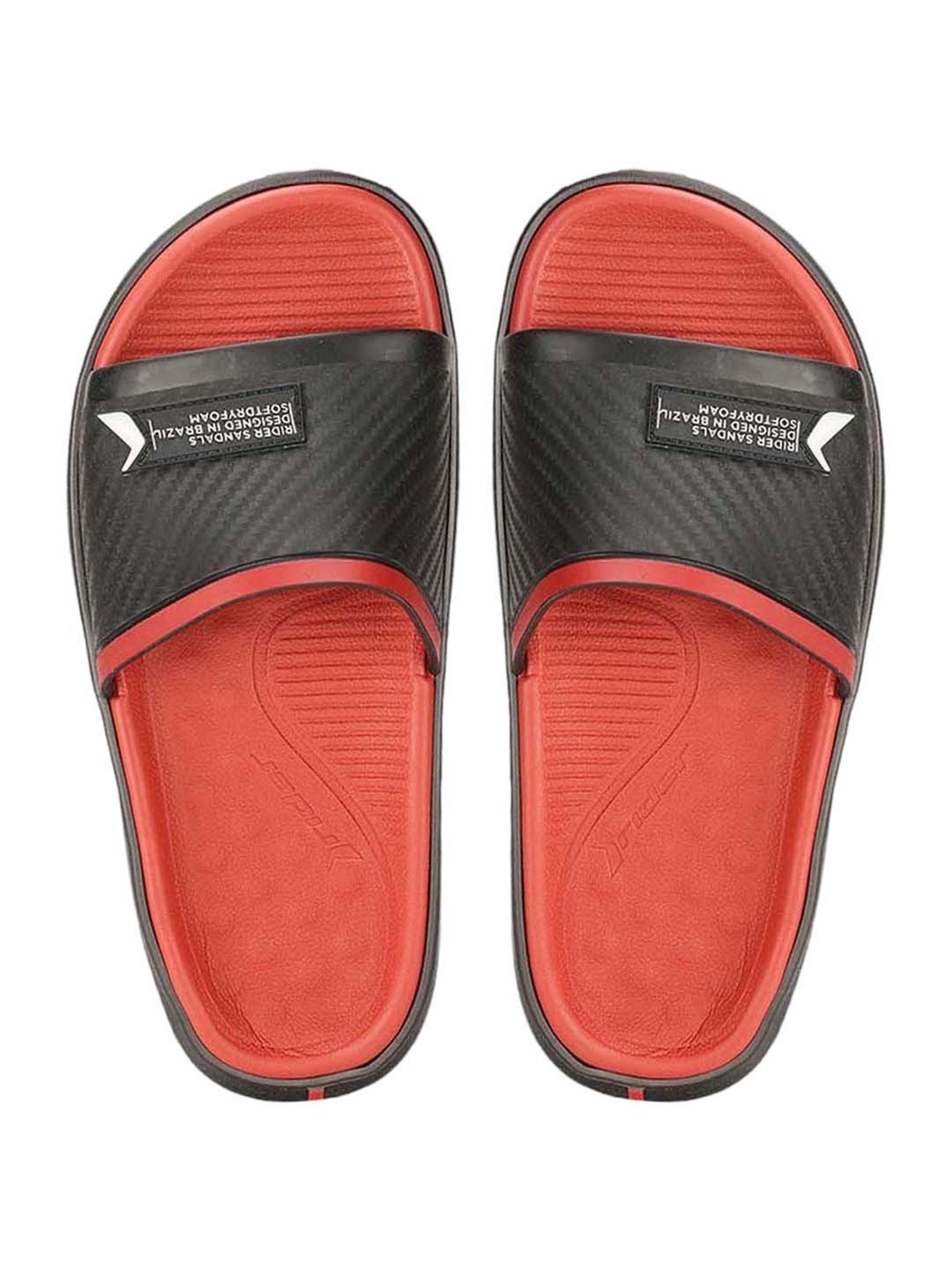 Buy Rider Men s Black Slides for Men at Best Price Tata CLiQ