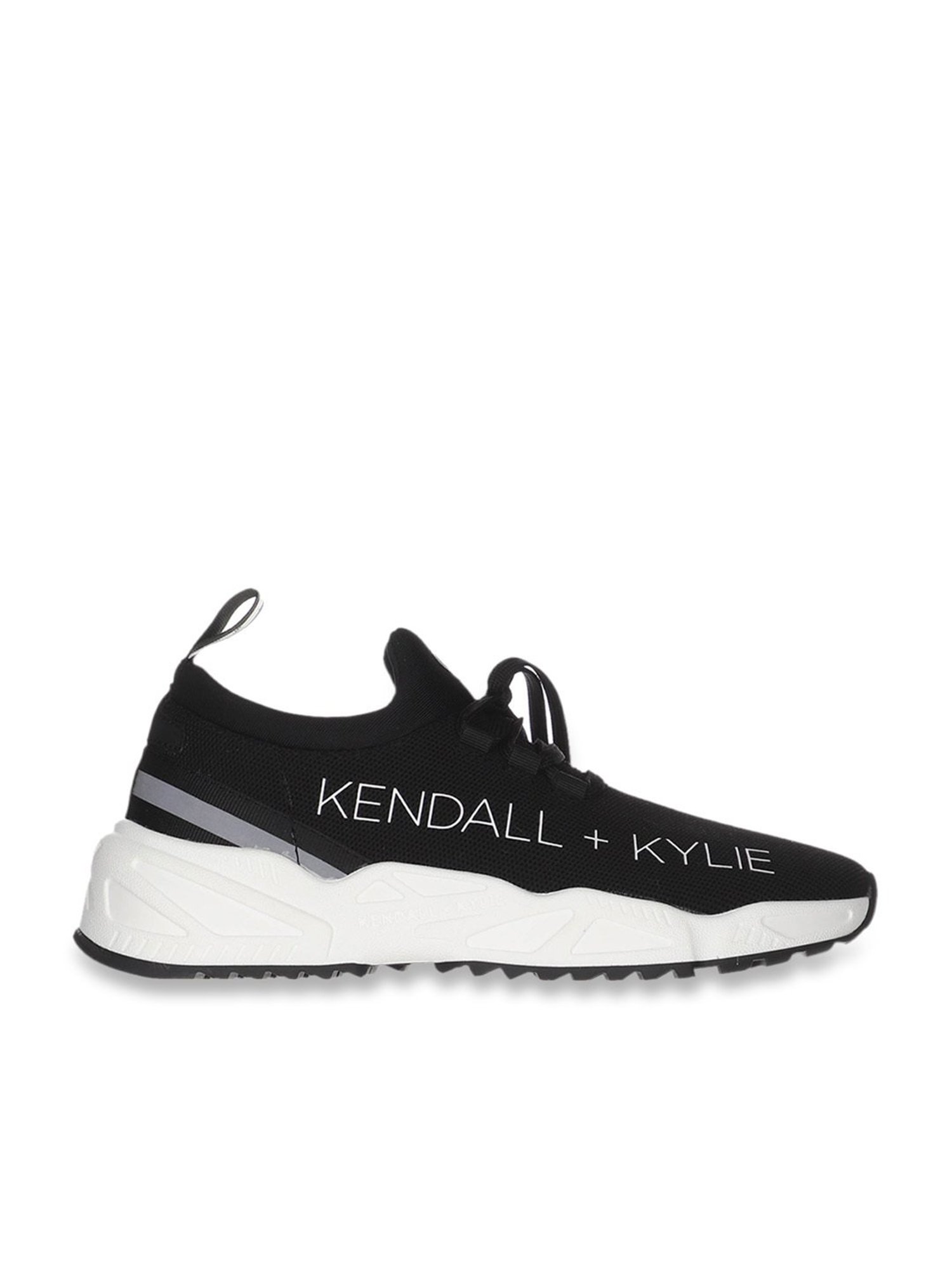 Amazon.com | KENDALL + KYLIE Women's Eddie Sock Sneaker, Black 6 | Fashion  Sneakers