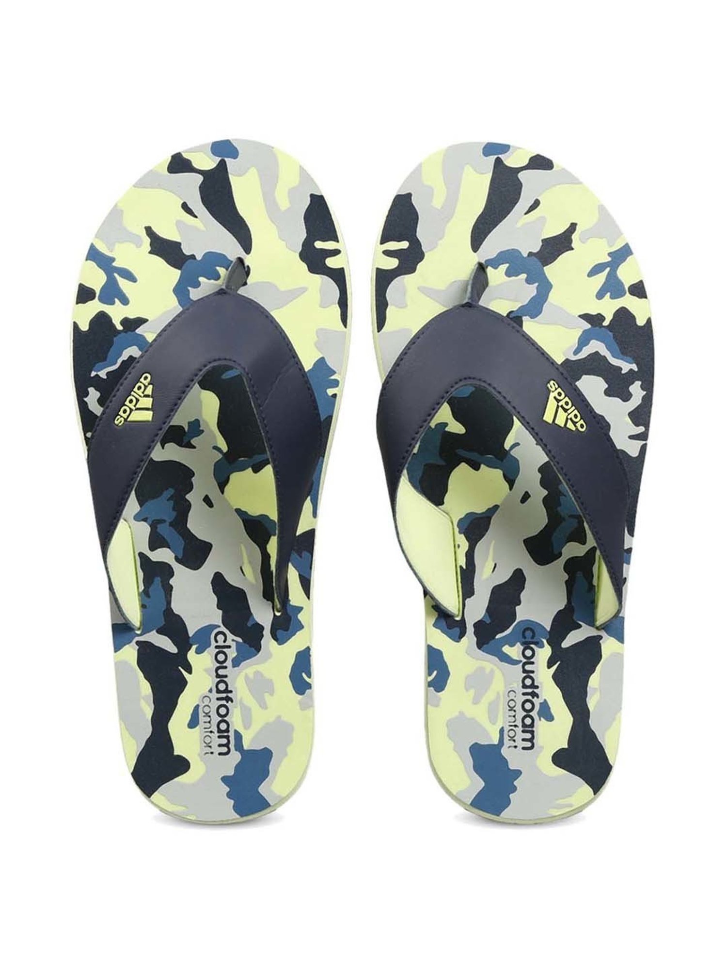 Buy Adidas Men s CLOUDFOAM M Navy Flip Flops for Men at Best Price