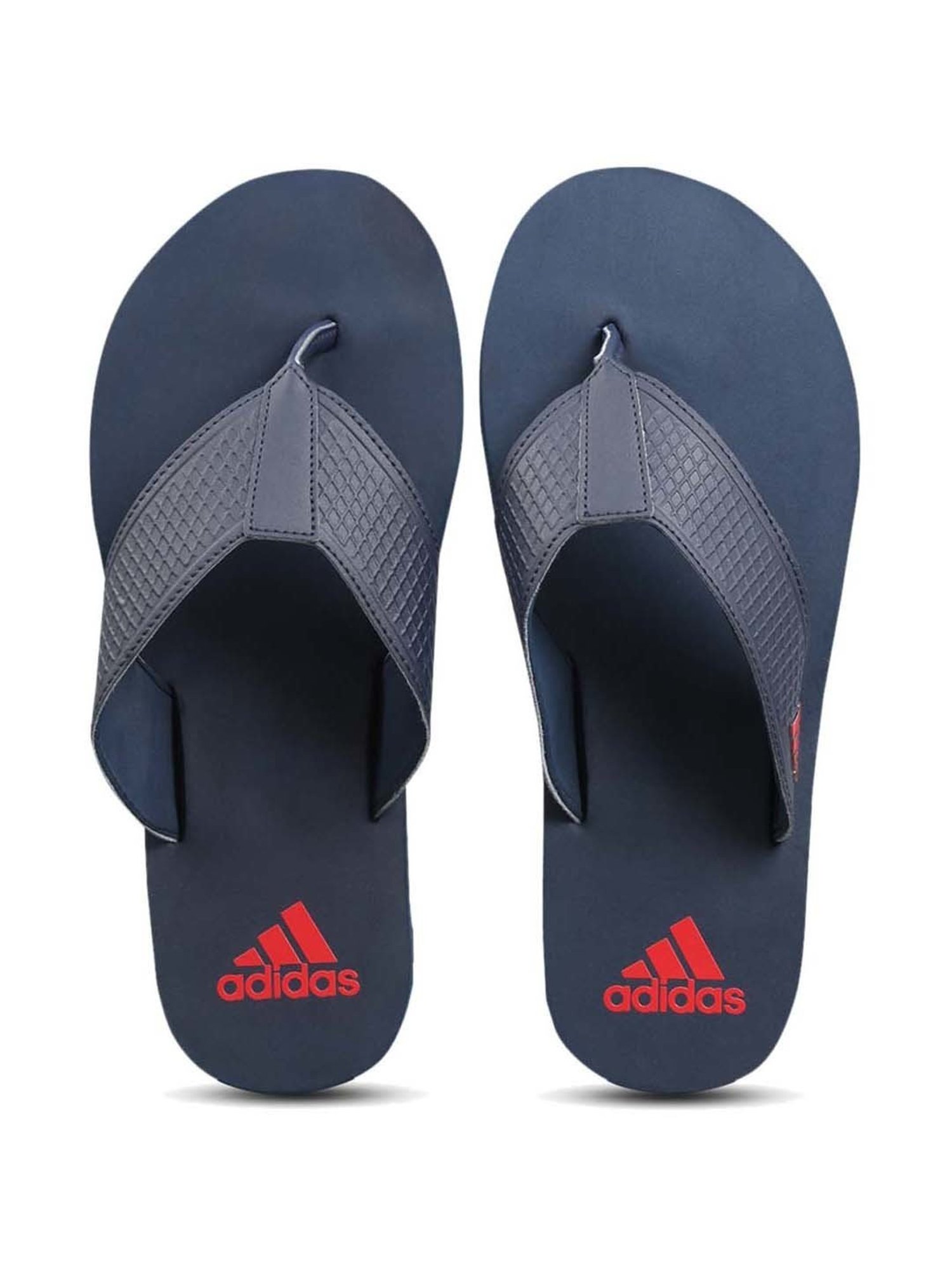 Adidas blue flip discount flops