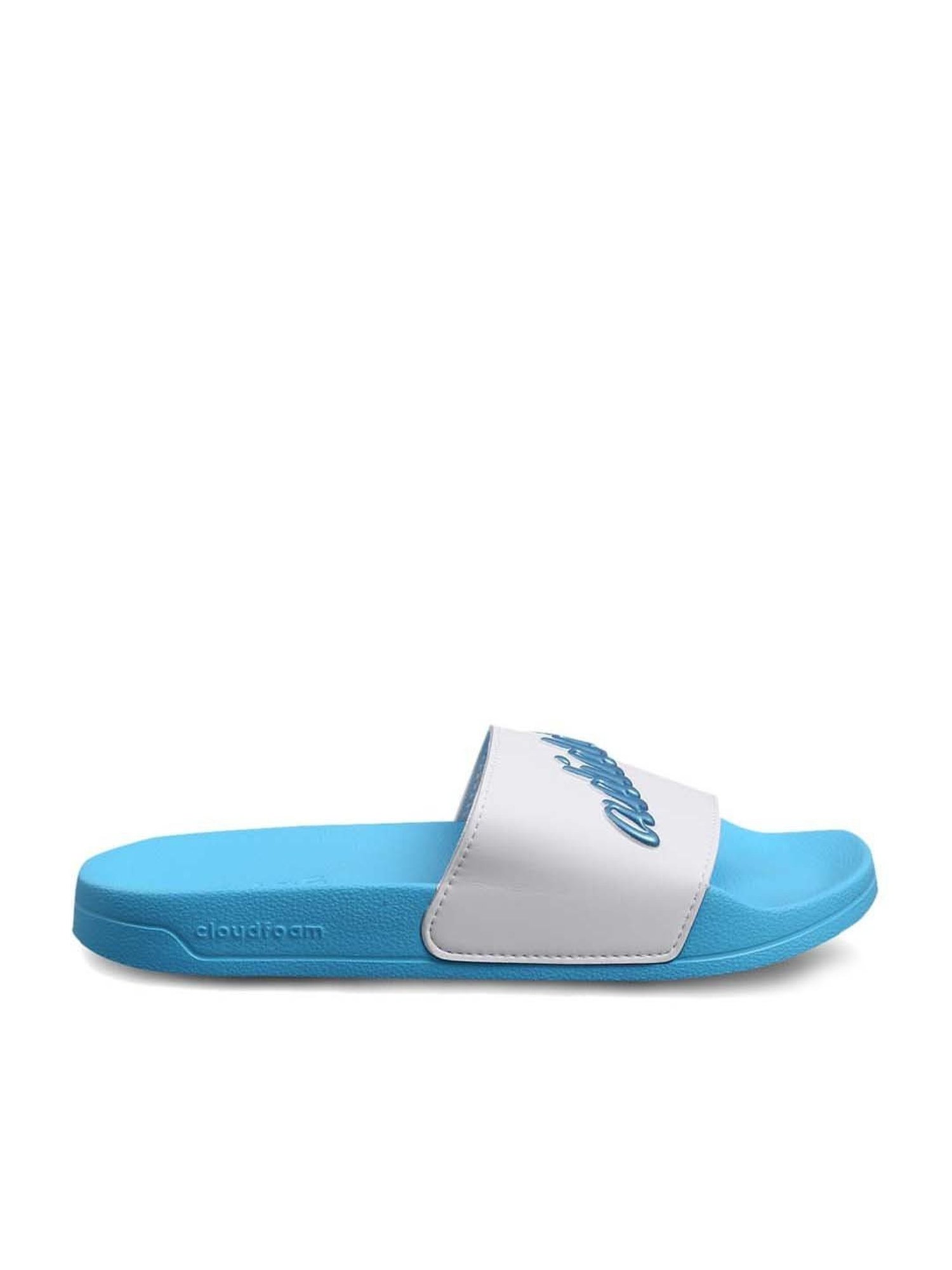 Buy Adidas Women s ADILETTE SHOWER White Slides for Women at Best