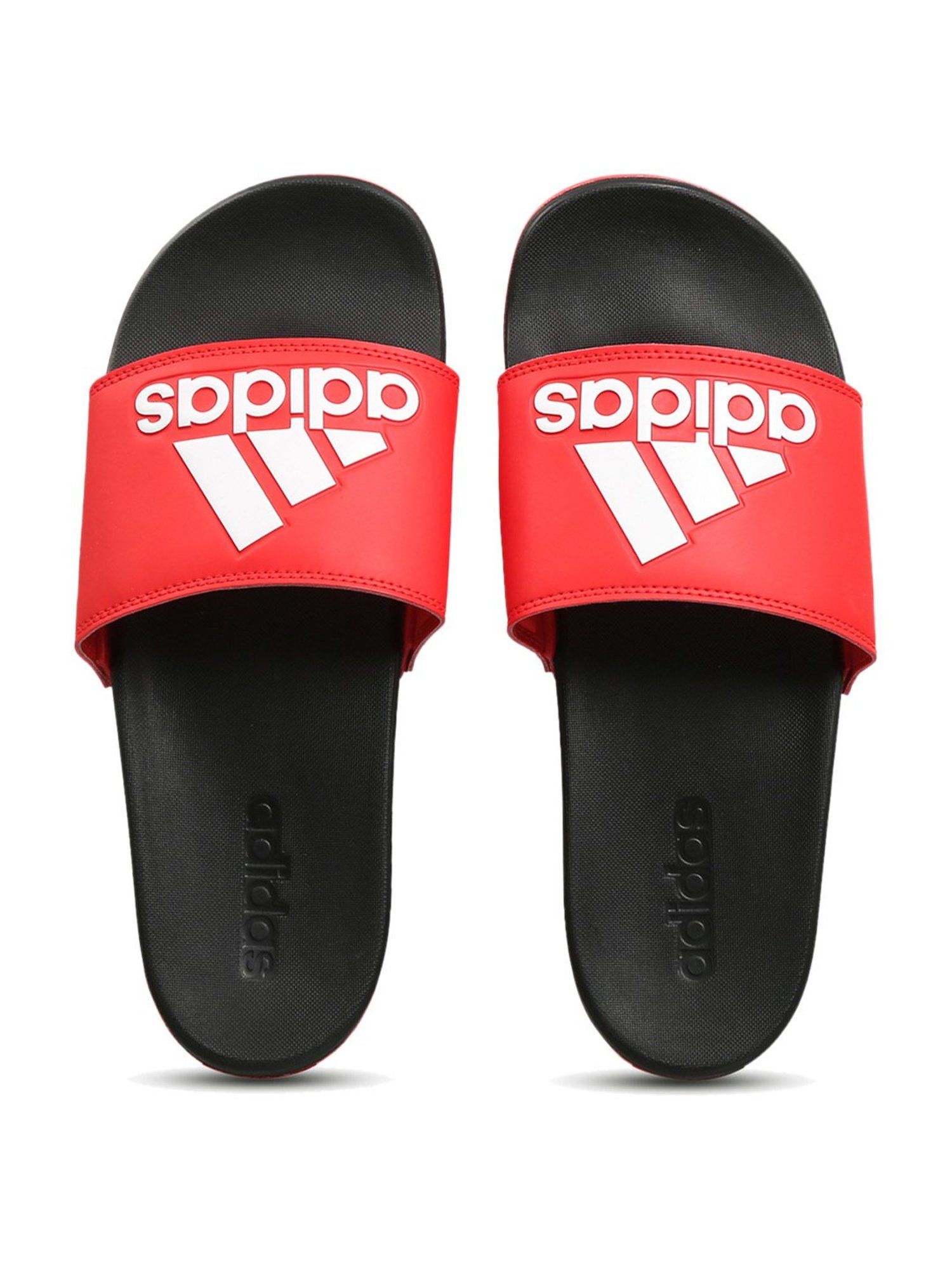 Buy Adidas Men s ADILETTE COMFORT Red Slides for Men at Best Price