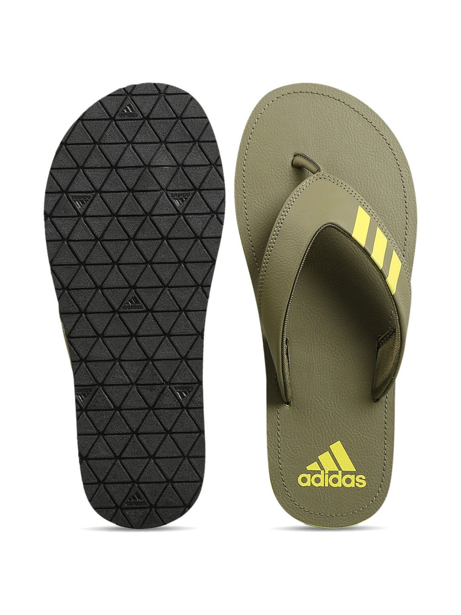 Buy Adidas Men s COSET II M Green Flip Flops for Men at Best Price