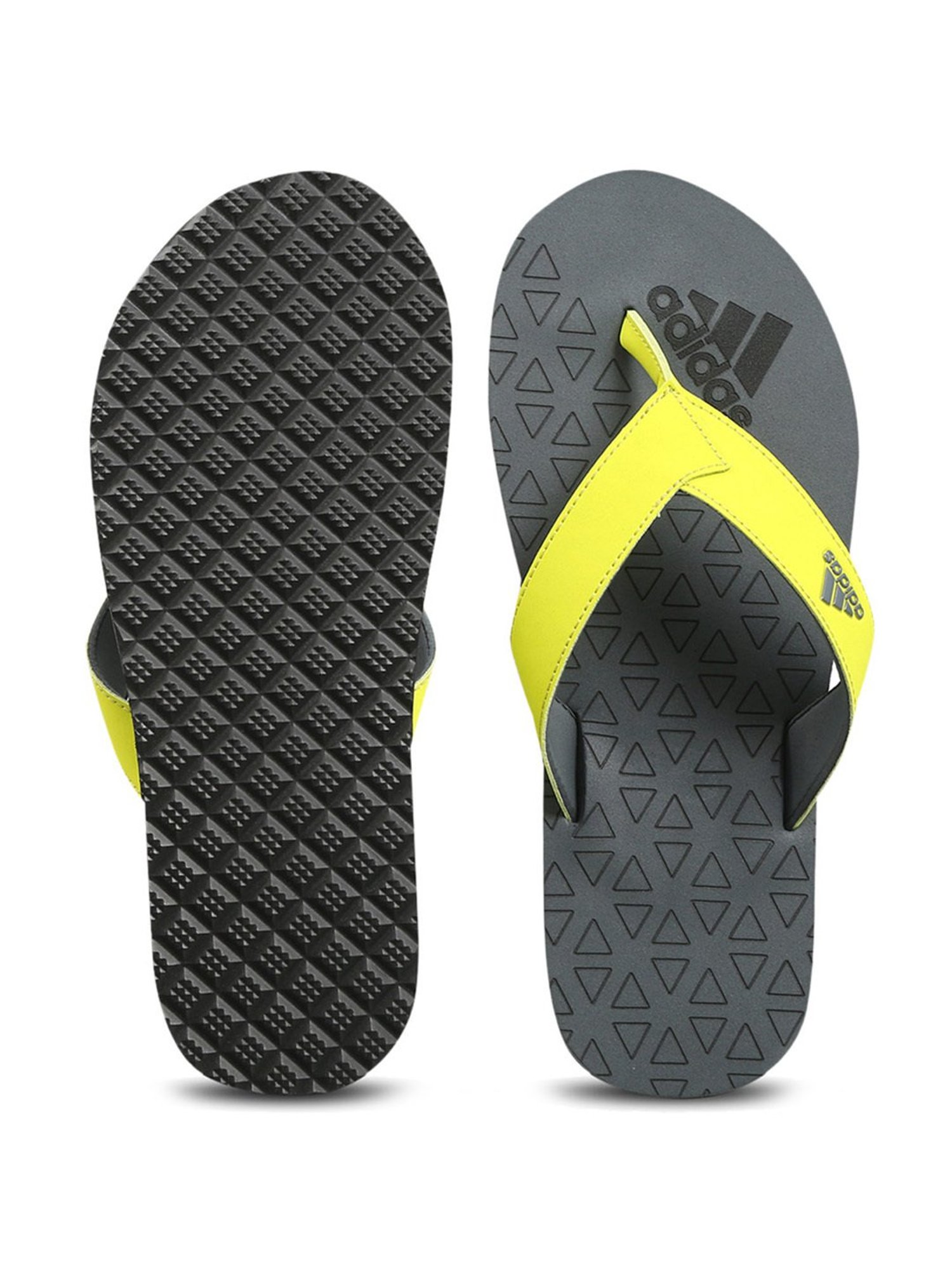 Buy Adidas Men s AVIATE M Lime Flip Flops for Men at Best Price