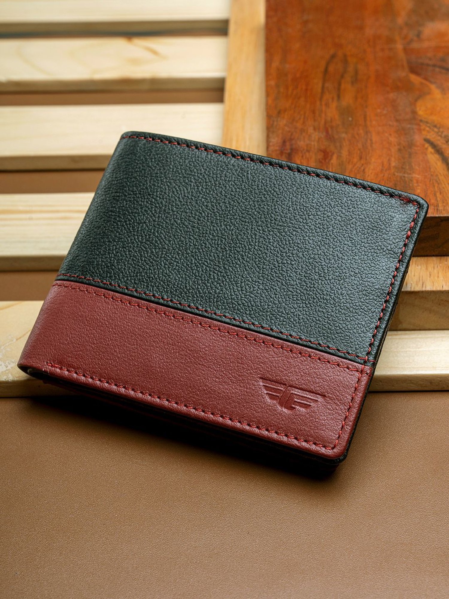 Red tape wallet price sale