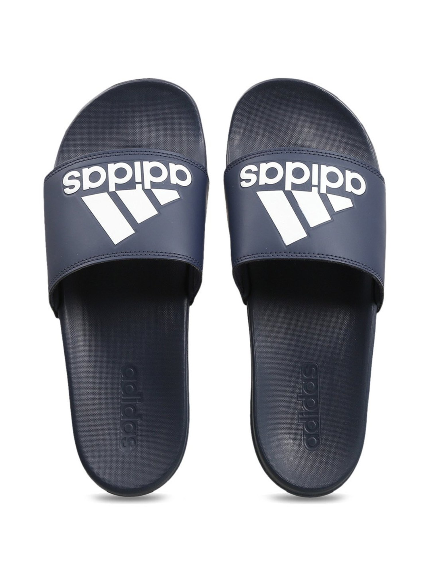 Buy Adidas Men s ADILETTE COMFORT Navy Slides for Men at Best