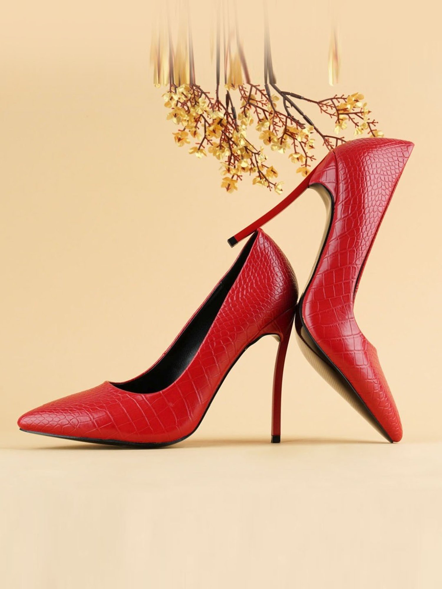 30 Sassy Red Heels Designs To Make A Fashion Statement | Heels, Designer  heels, Heels outfits