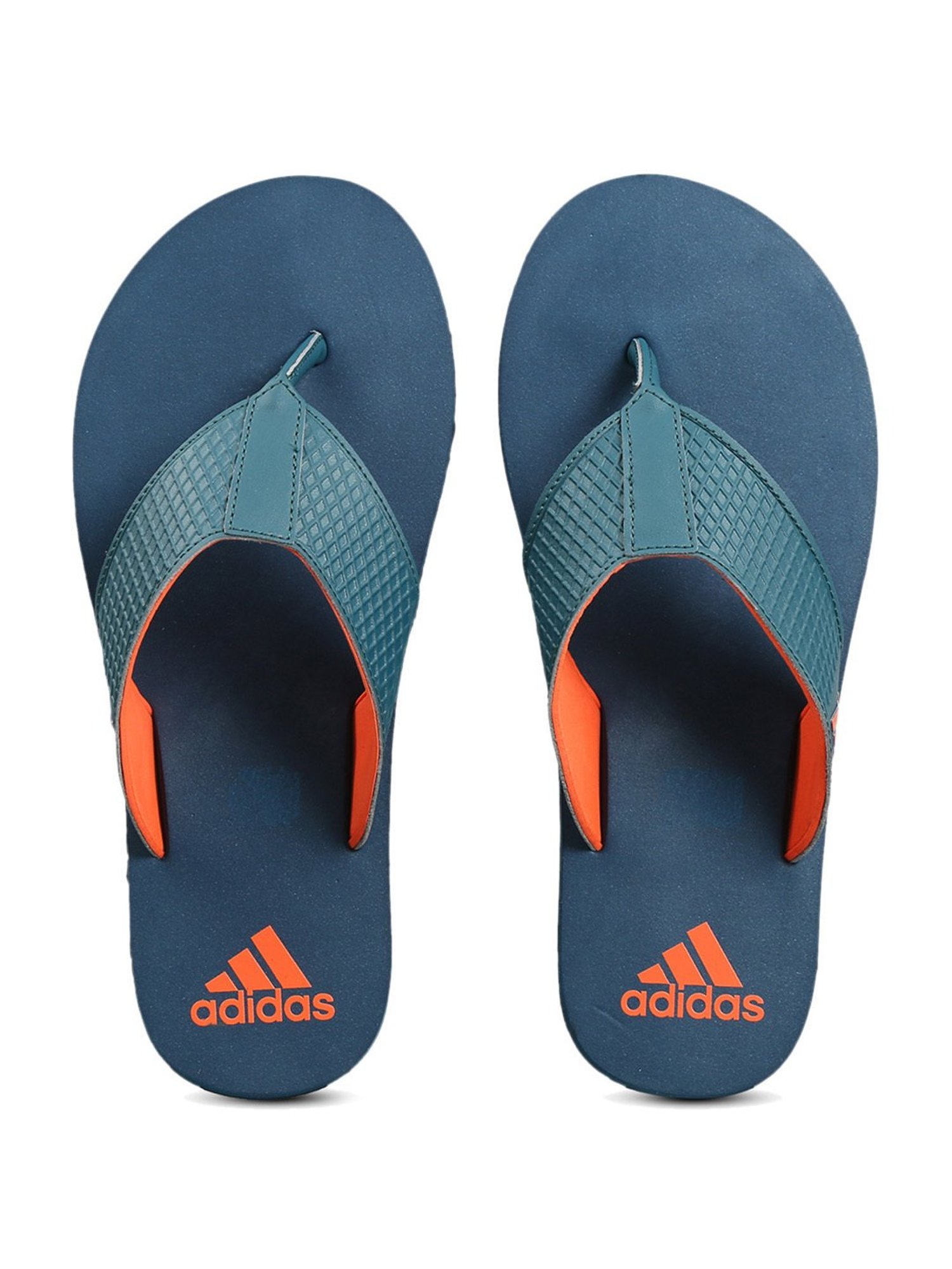 Buy Adidas Men s URBANSCAPE Teal Blue Flip Flops for Men at Best