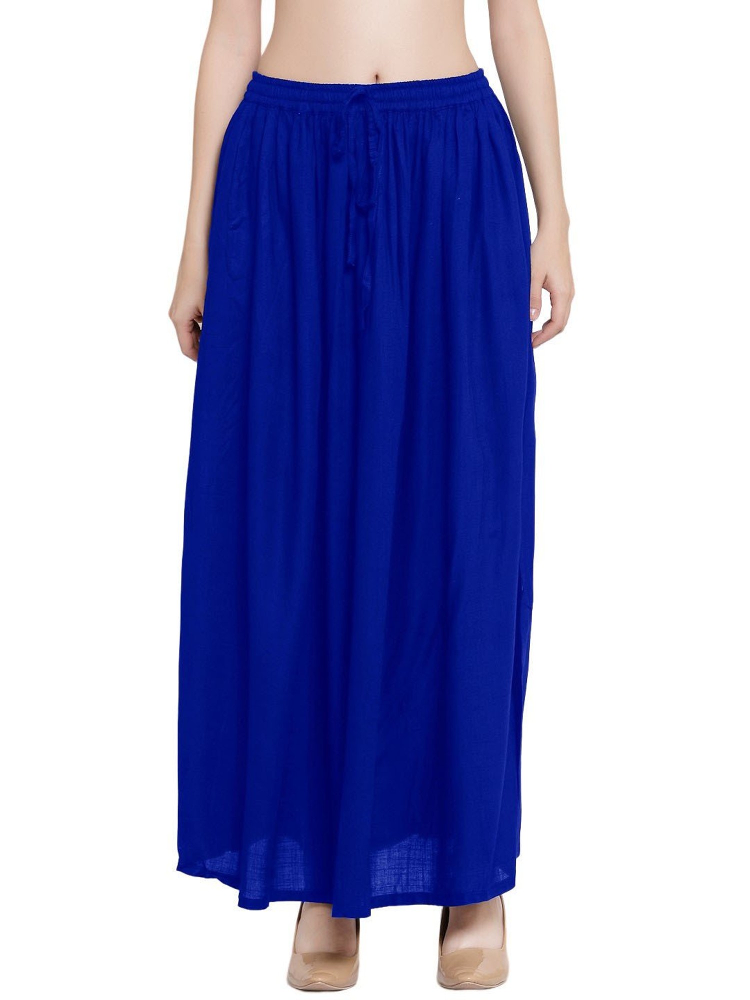 Share 76+ royal blue maxi skirt latest