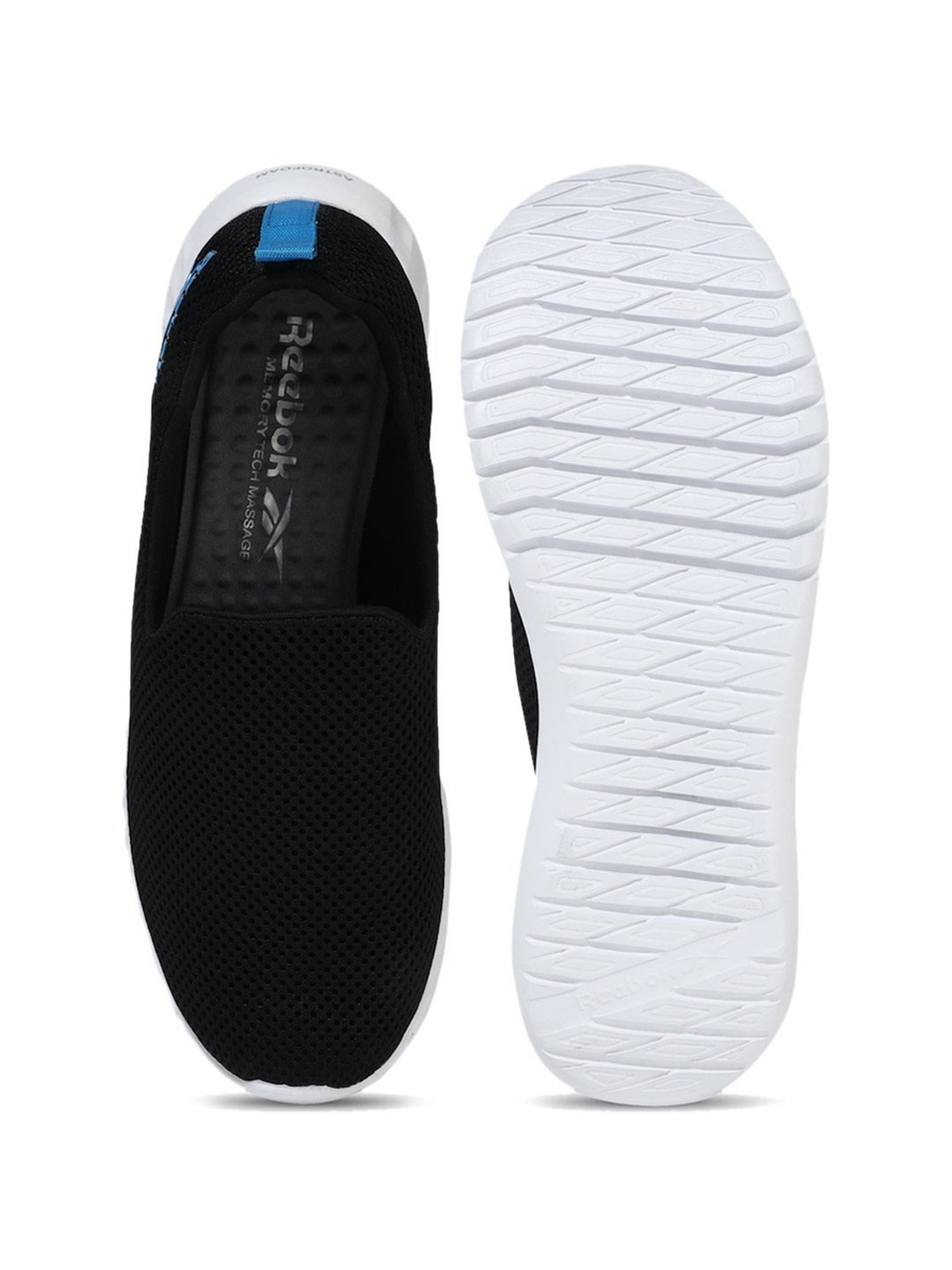 reebok memory tech massage black