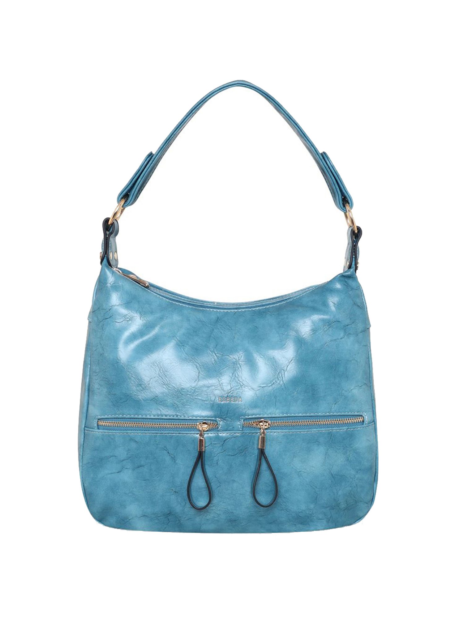 Stylish Blue Tassel Hobo Bag by Rebecca Minkoff